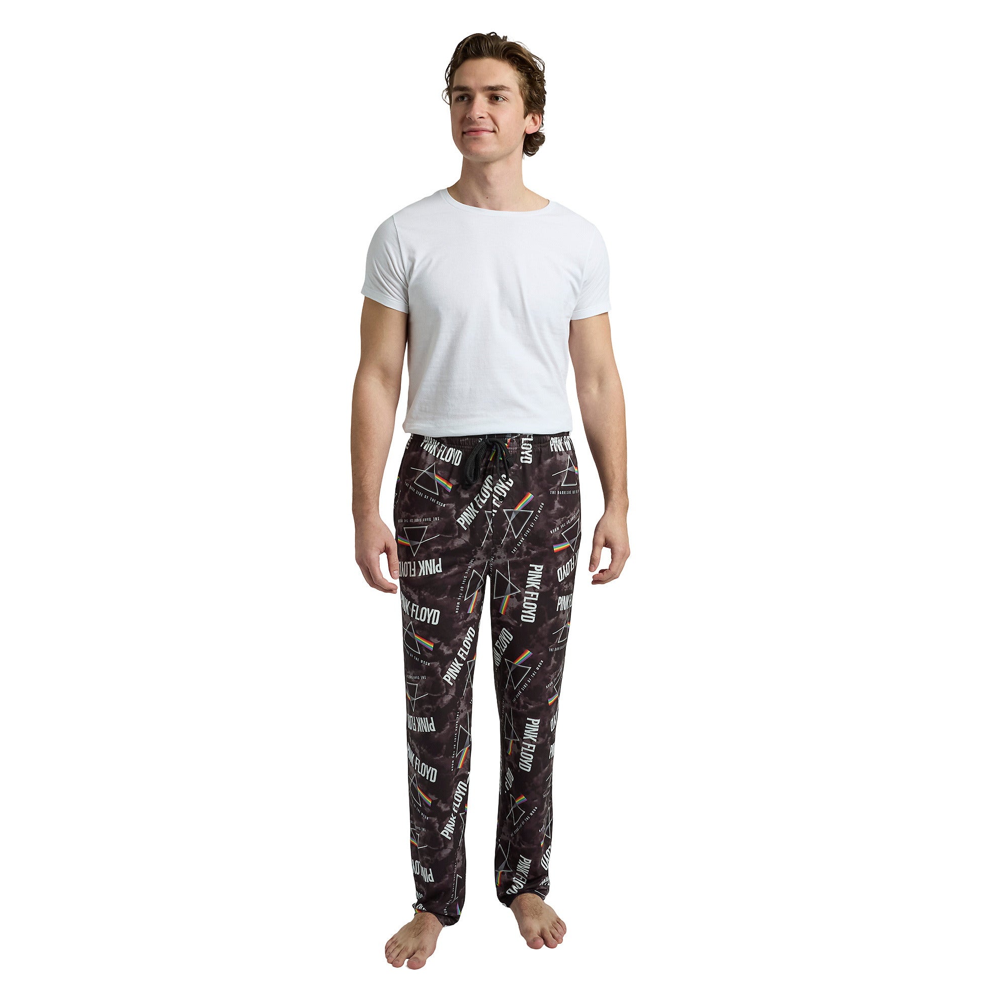 Pink Floyd Dark Side of the Moon Men's All-Over Print Sleep Pajama Pants
