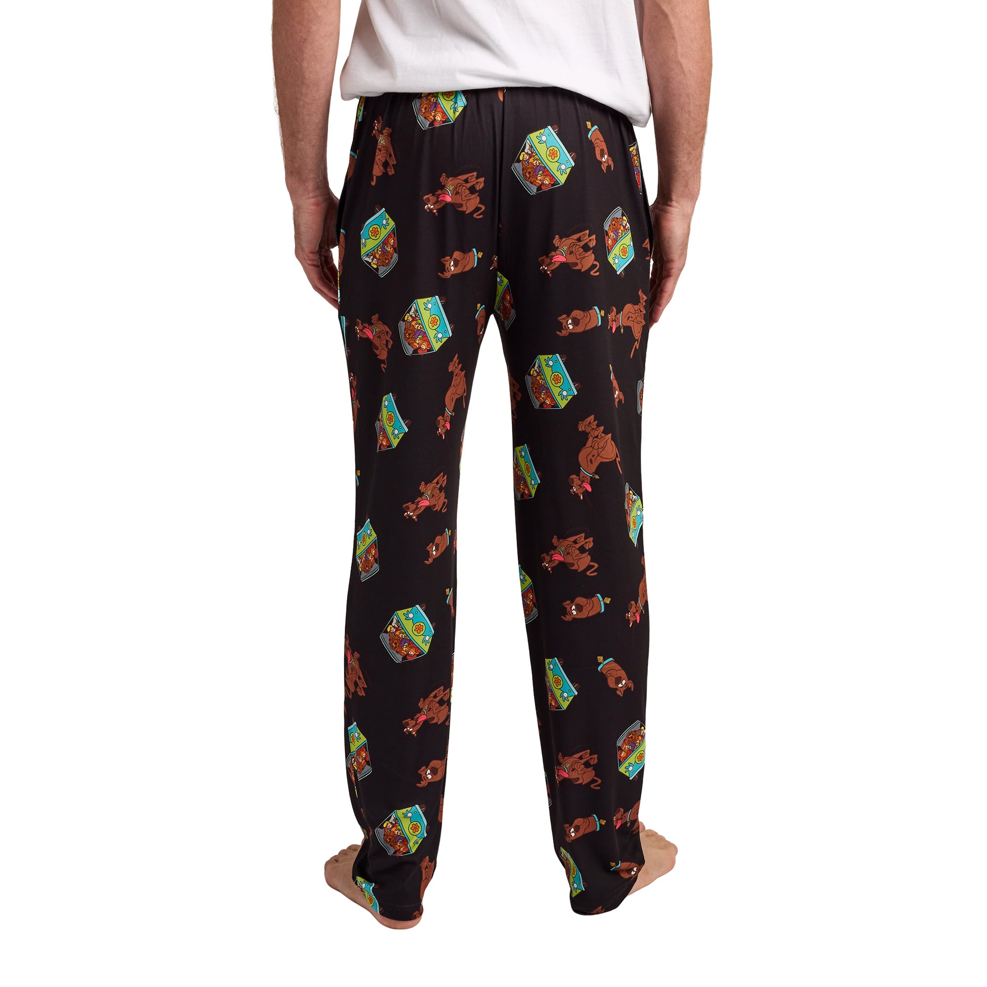 Scooby Doo and The Mystery Machine All-Over Print Men’s Sleep Pajama Pants