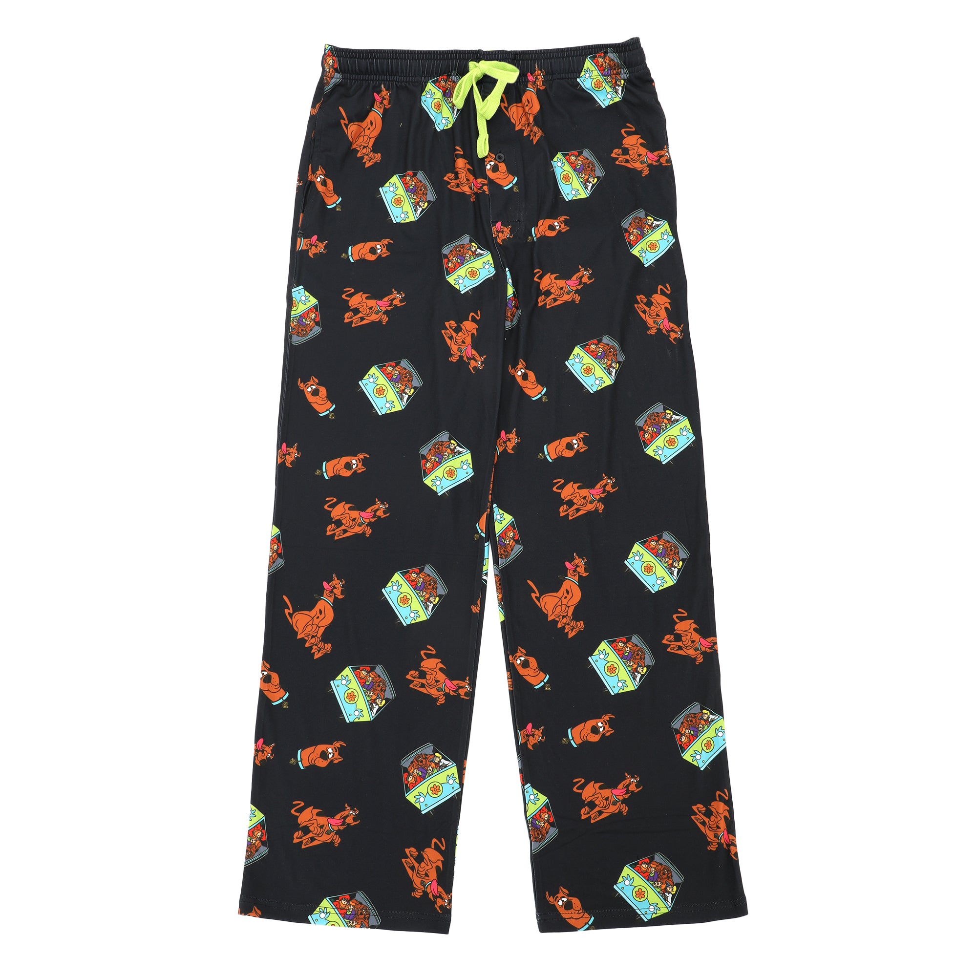 Scooby Doo and The Mystery Machine All-Over Print Men’s Sleep Pajama Pants