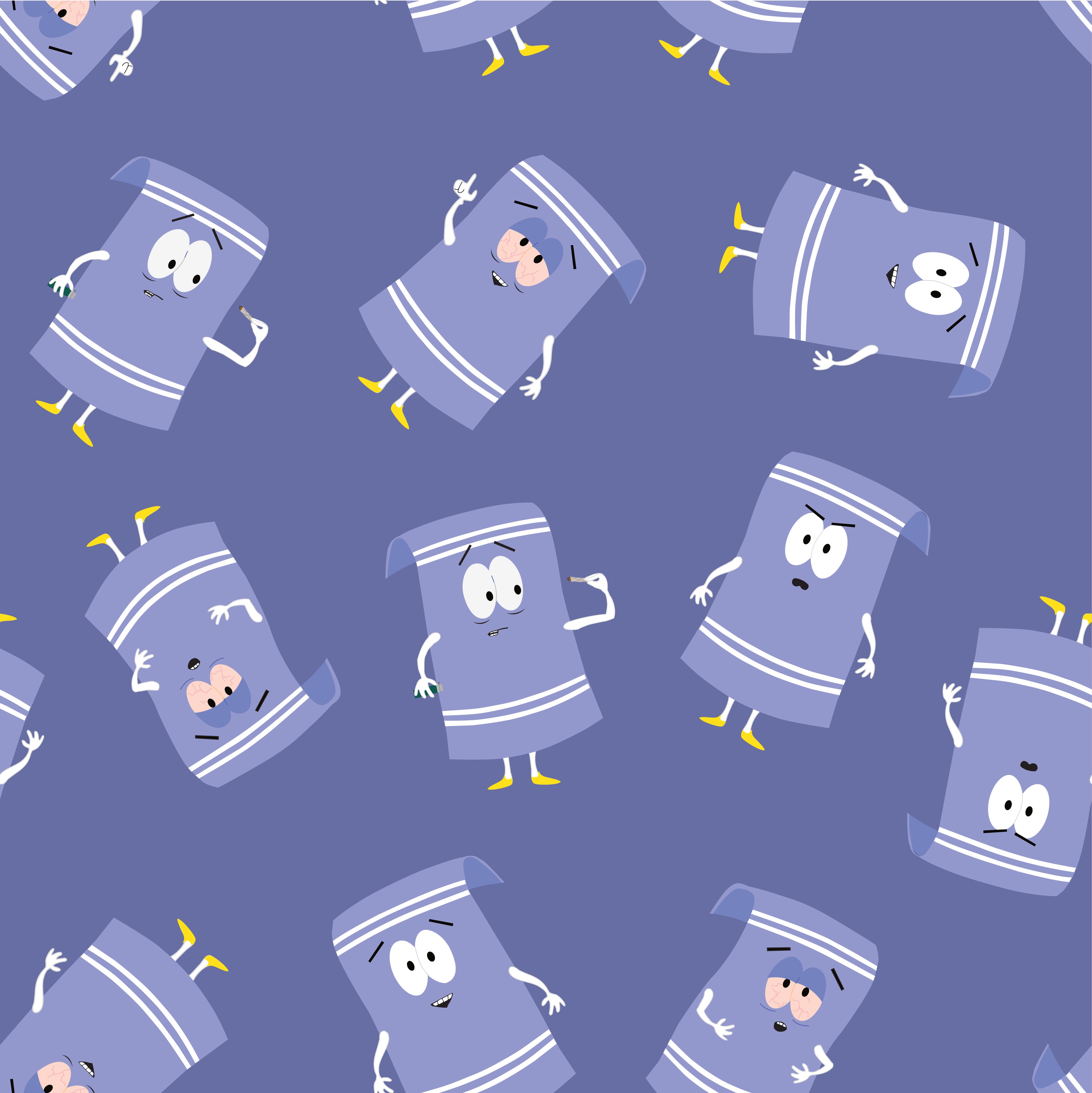 South Park Towelie Men's Blue Sleep Pajama Pants