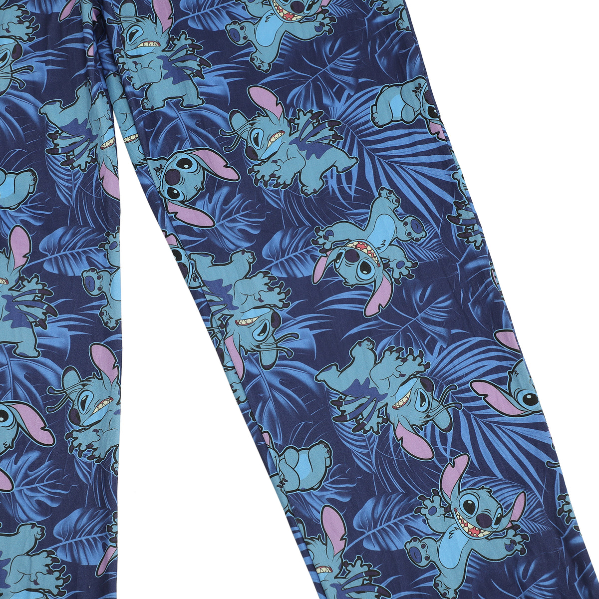 Lilo & Stitch Blue Palm Leaves Sleep Pants for Men