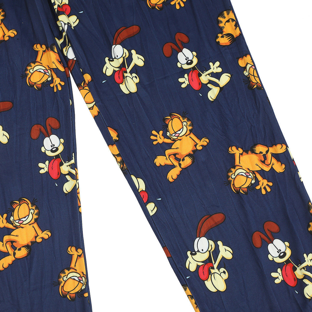 Garfield & Odie All-Over Print Men's Navy Sleep Pajama Pants