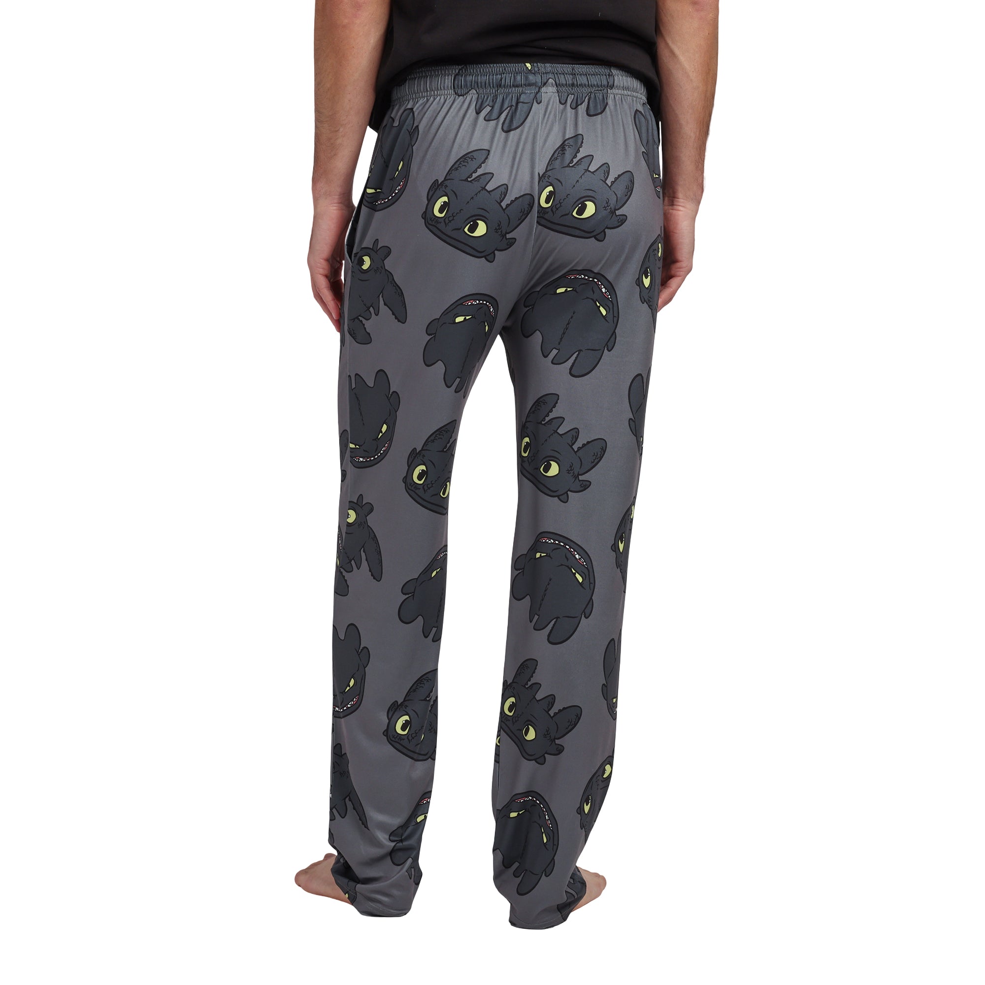How To Train Your Dragon Toothless All-Over Print Men's Sleep Pajama Pants