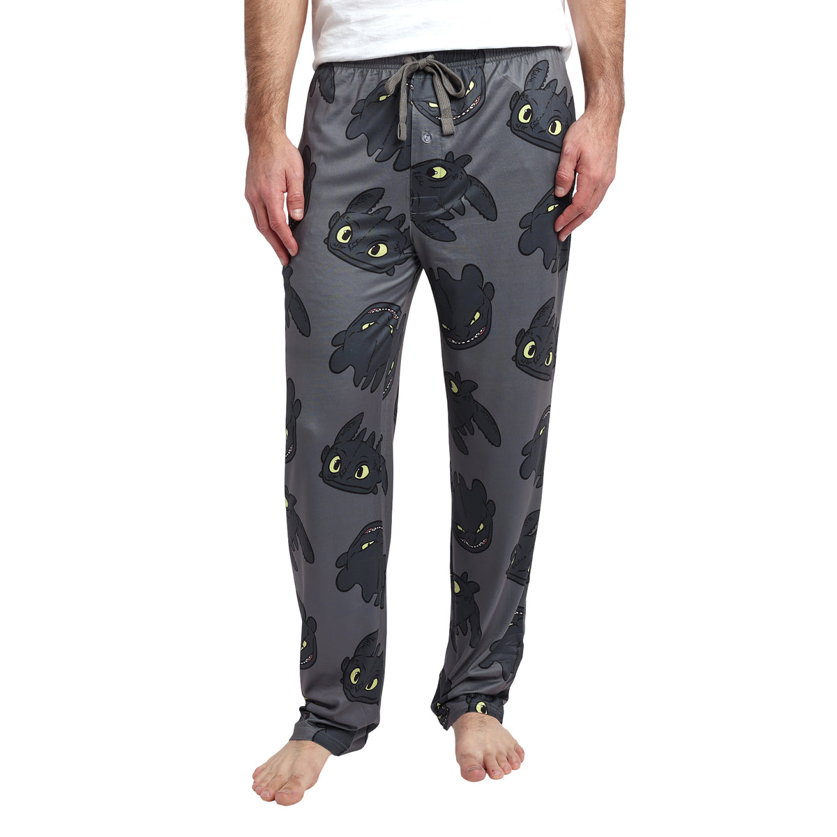 How To Train Your Dragon Toothless All-Over Print Men's Sleep Pajama Pants