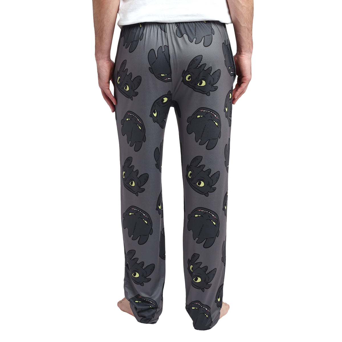 How To Train Your Dragon Toothless All-Over Print Men's Sleep Pajama Pants