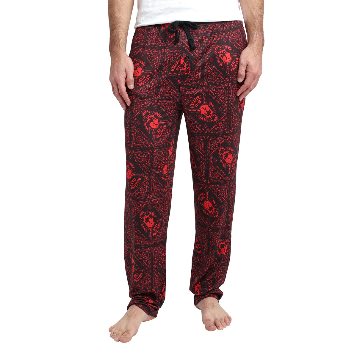 Stranger Things Hellfire Club Men's Sleep Pajama Pants