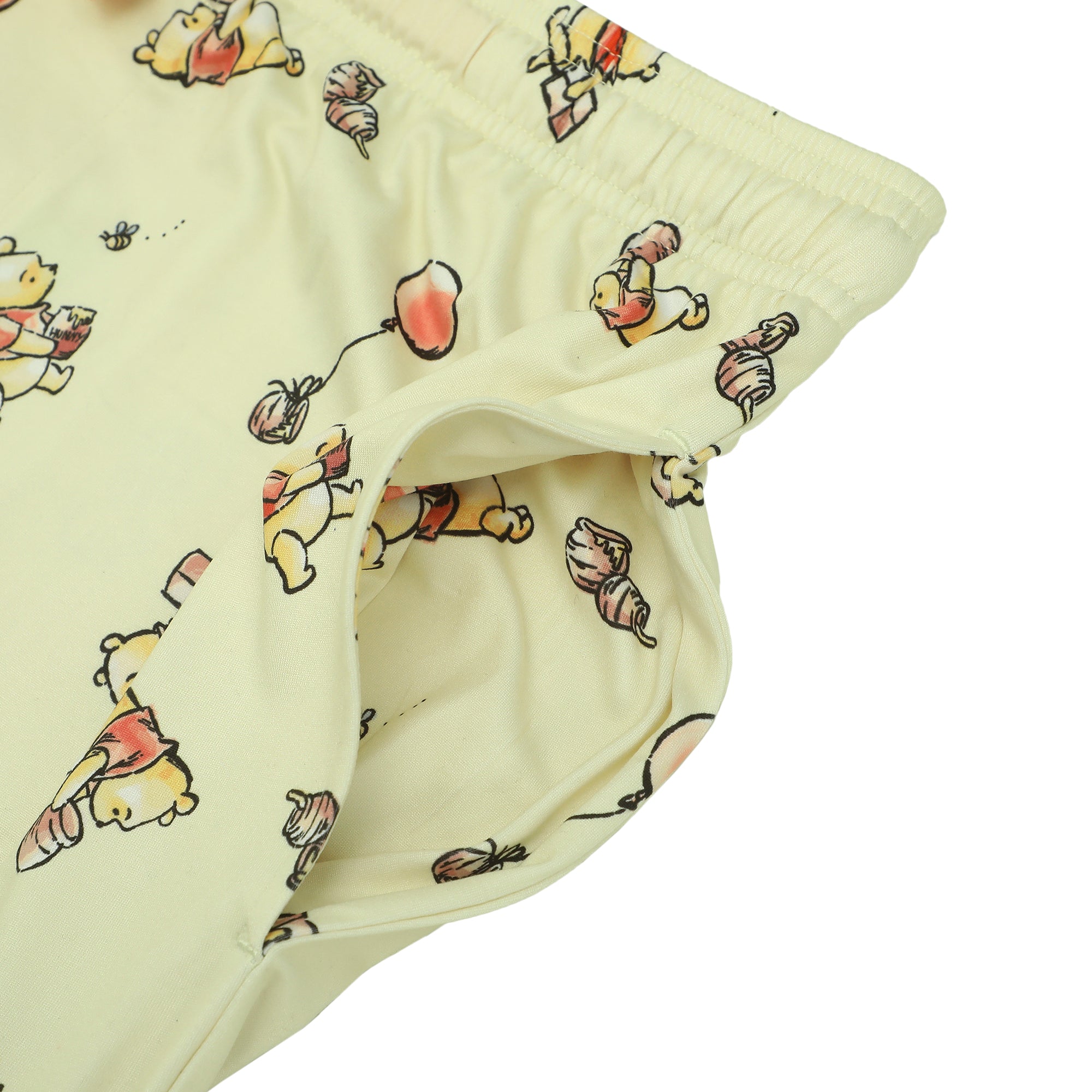 Winnie The Pooh Balloons & Honey Men's Off-White Sleep Pajama Pants