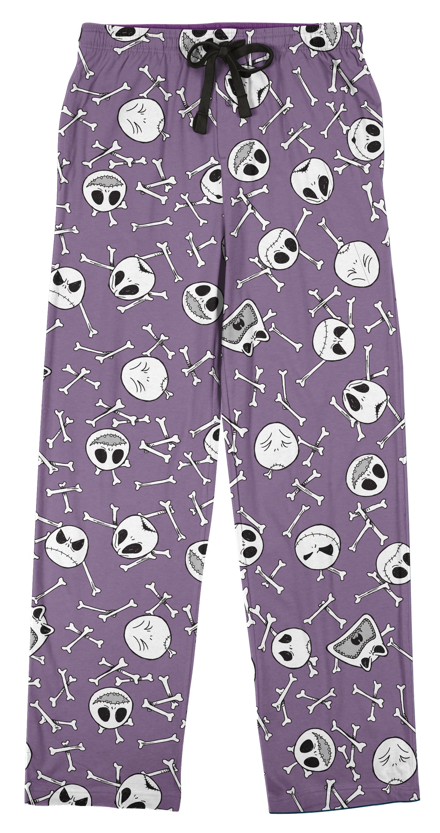 Nightmare Before Christmas AOP Mens Purple Sleep Pajama Pants