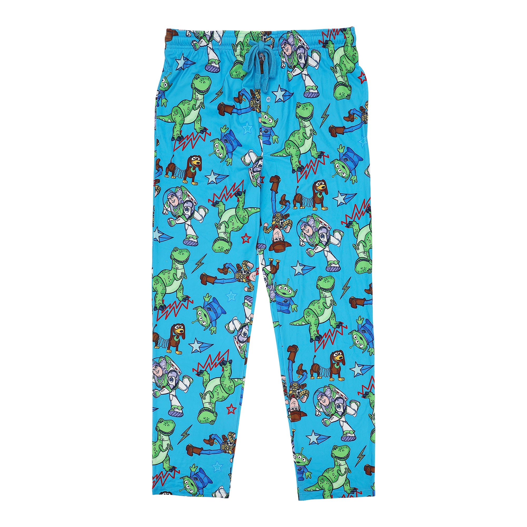 Toy Story Favorite Characters Men's All-Over Print Sleep Pajama Pants