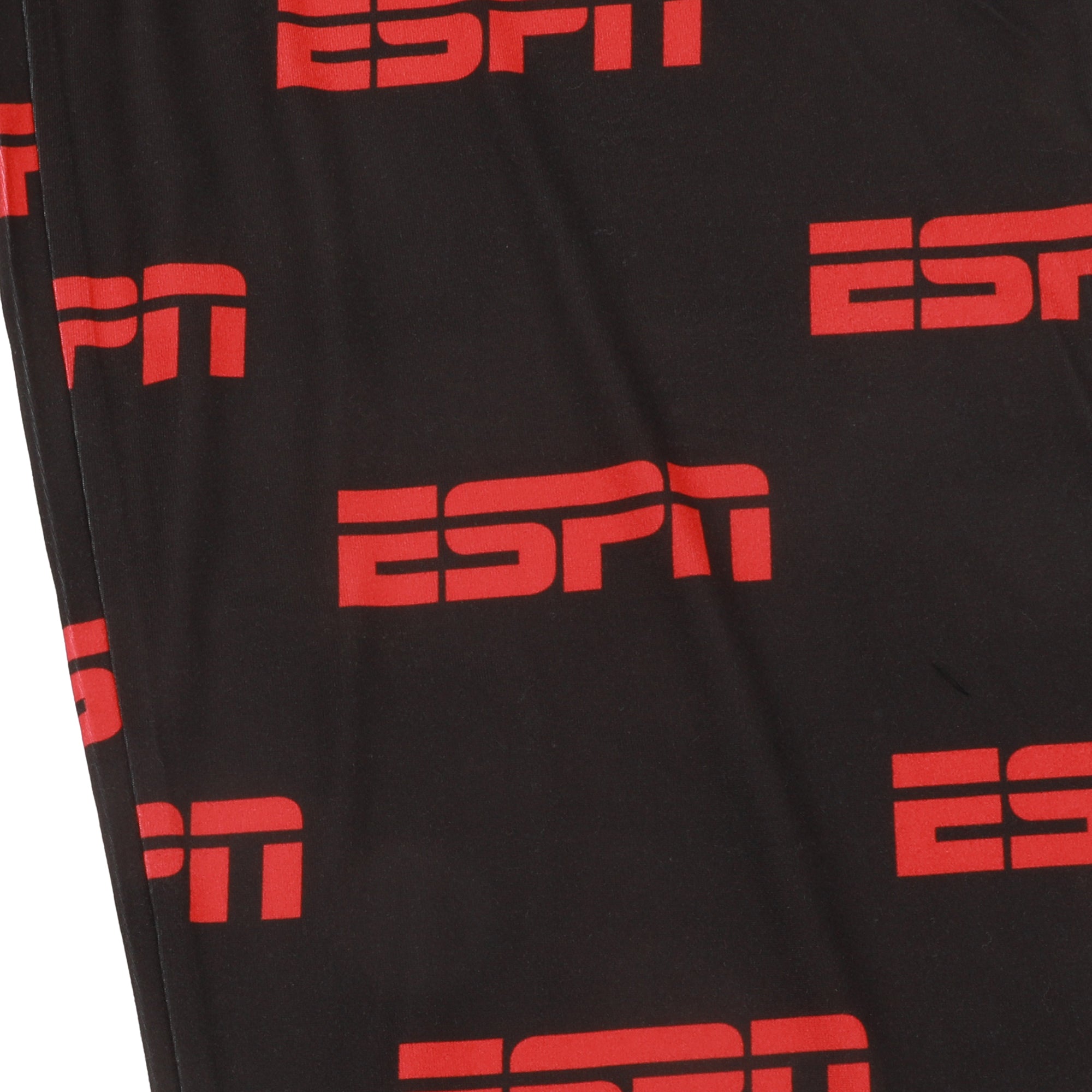 ESPN Logo All-Over Print Men’s Black Sleep Pajama Pants