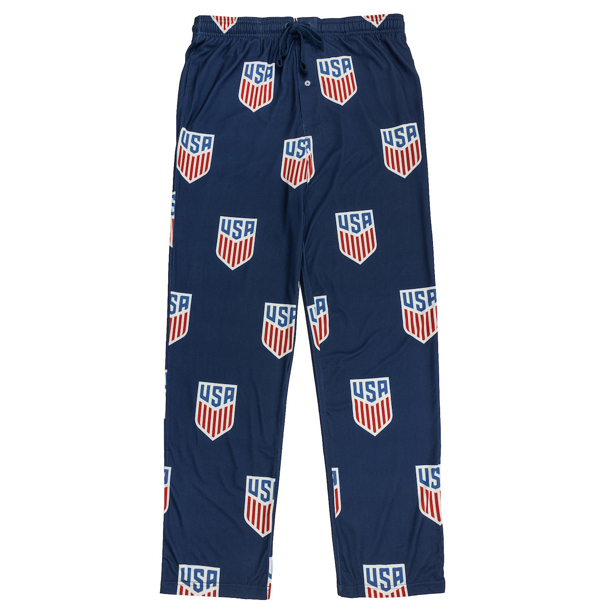 USSF Shield Icon Men's Blue Sleep Pajama Pants
