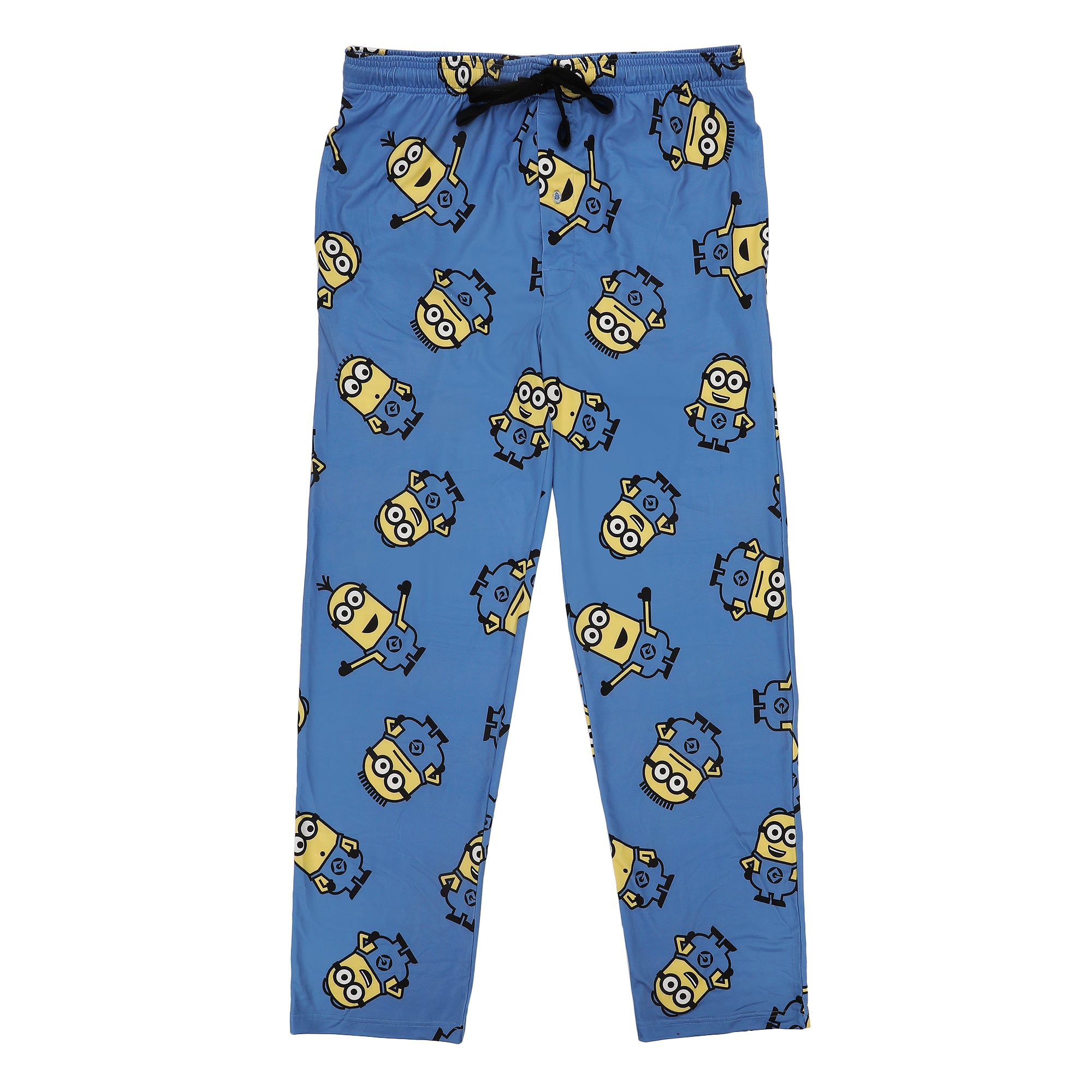 Minions All-Over Character Print Men's Sleep Pajama Pants