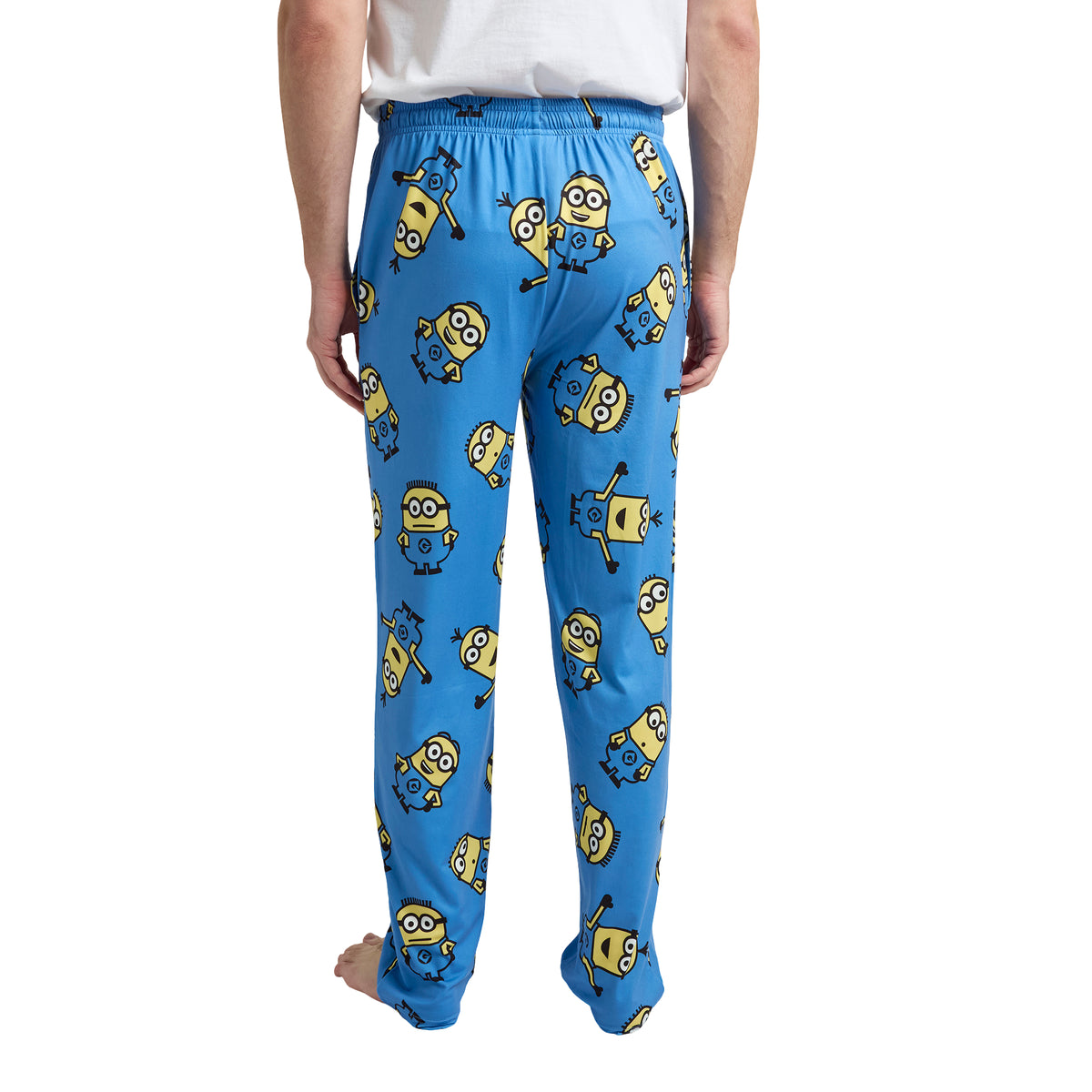 Minions All-Over Character Print Men's Sleep Pajama Pants