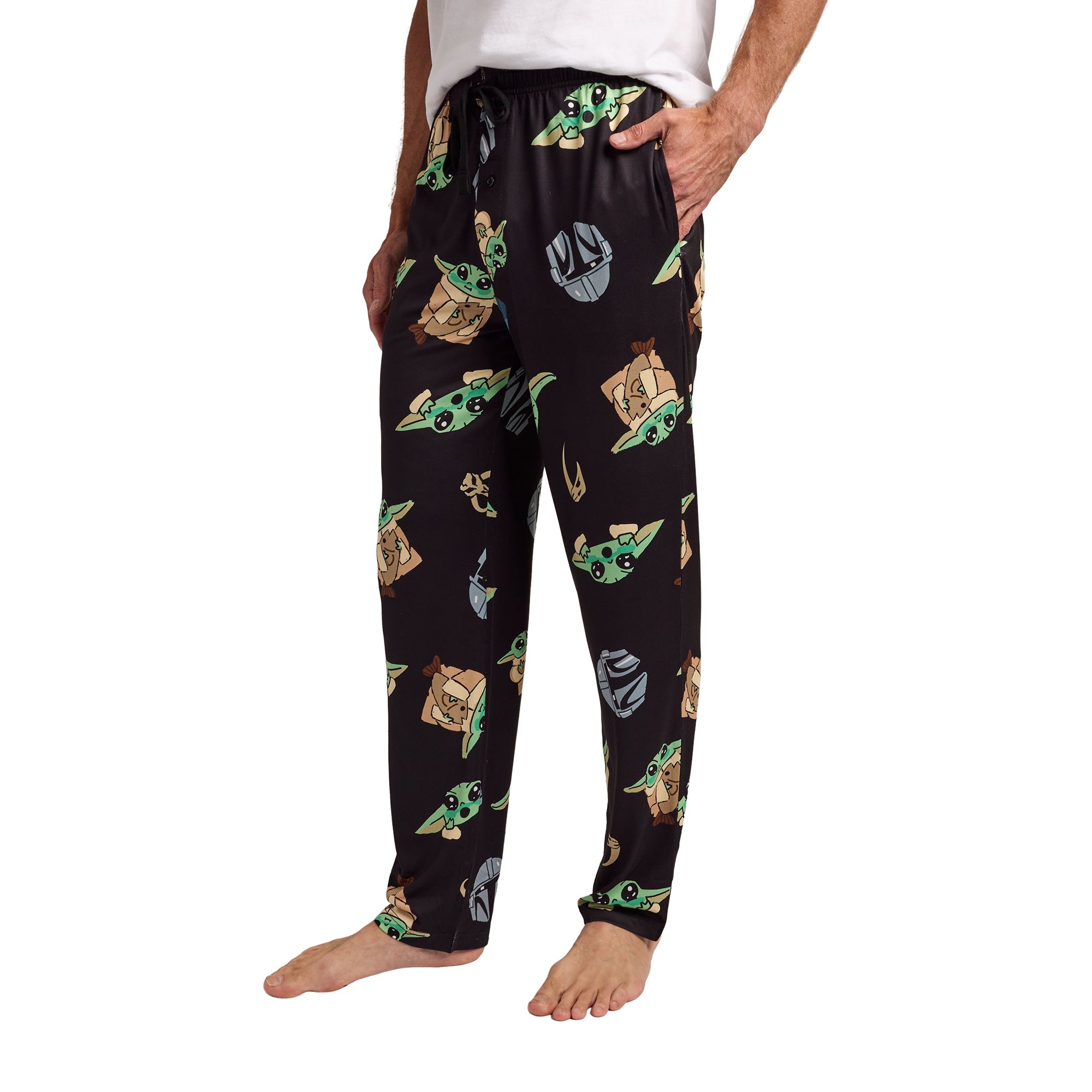 Star Wars: The Mandalorian & Grogu All-Over Print Men’s Sleep Pajama Pants