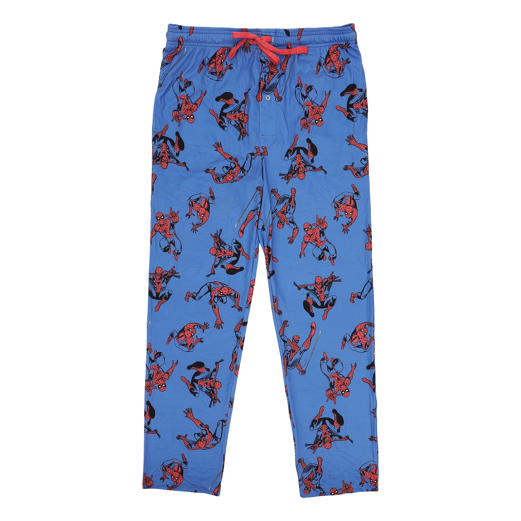 Spider-Man All-Over Character Print Men's Sleep Pajama Pants