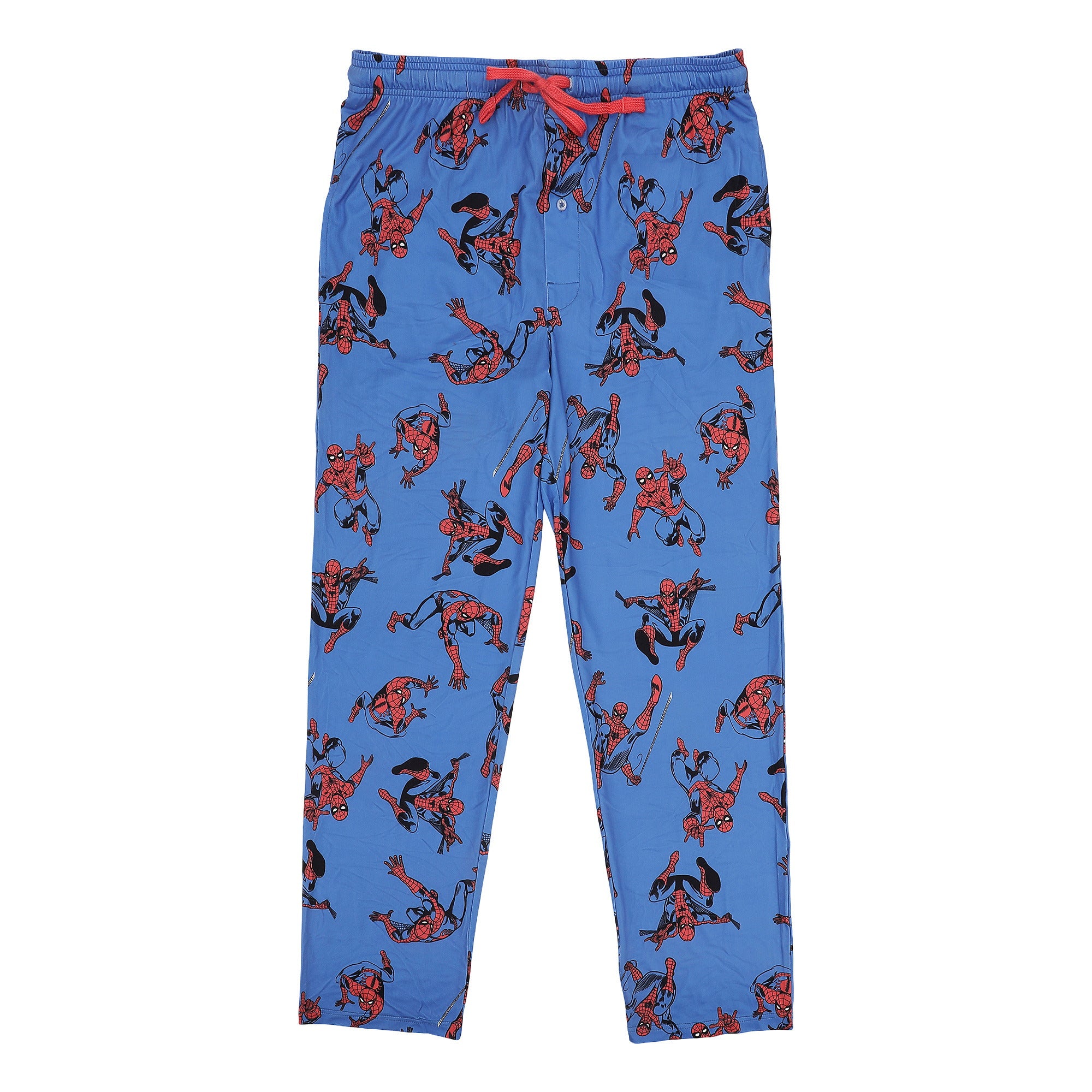 Spider-Man All-Over Character Print Men's Sleep Pajama Pants