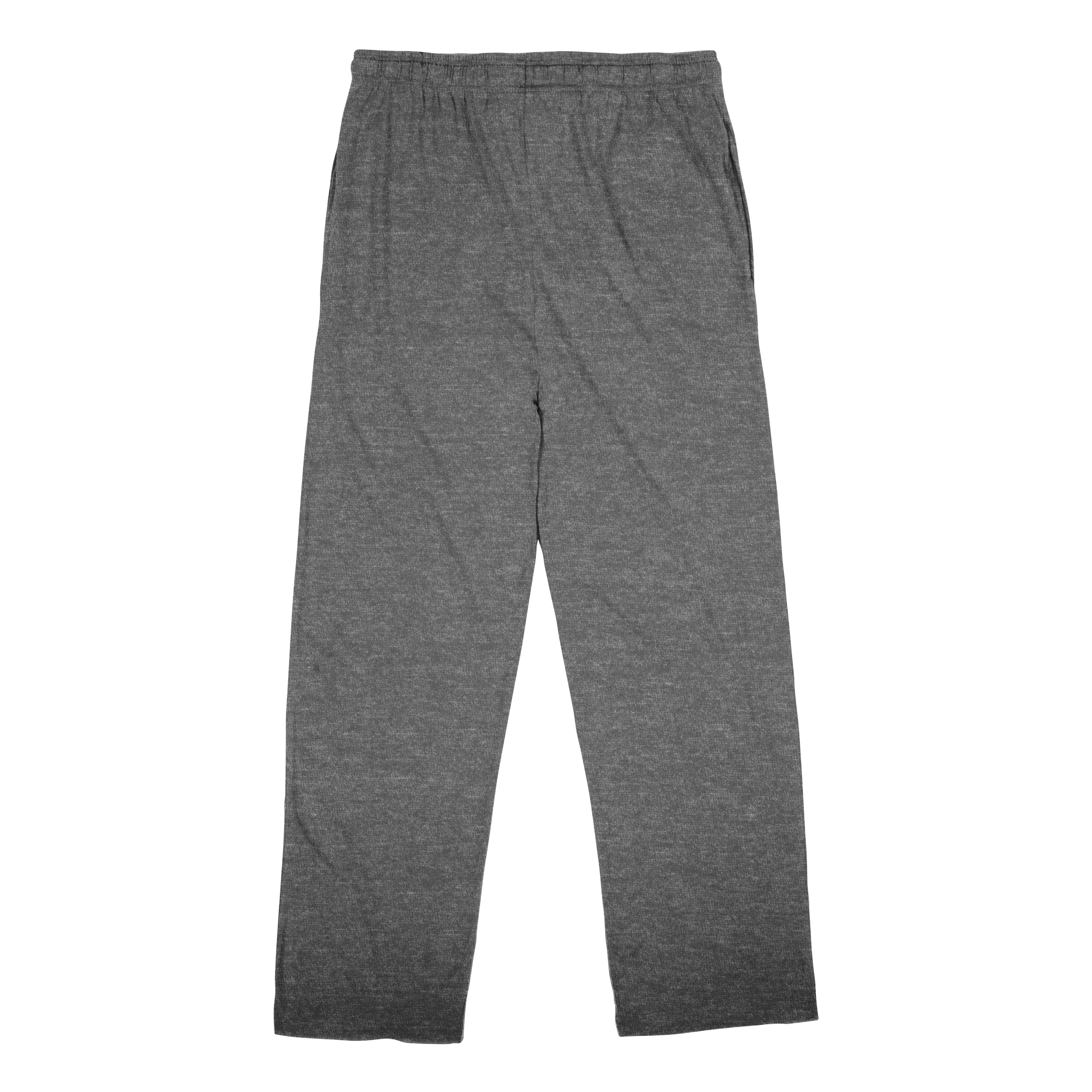 Beetlejuice Character Logo Men's Heather Gray Sleep Pajama Pants