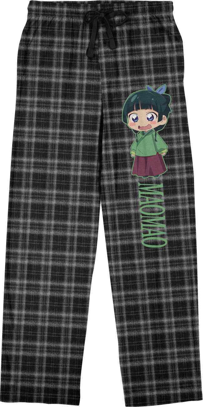 Apothecary Diaries S2 Plaid Sleep Pants for Men
