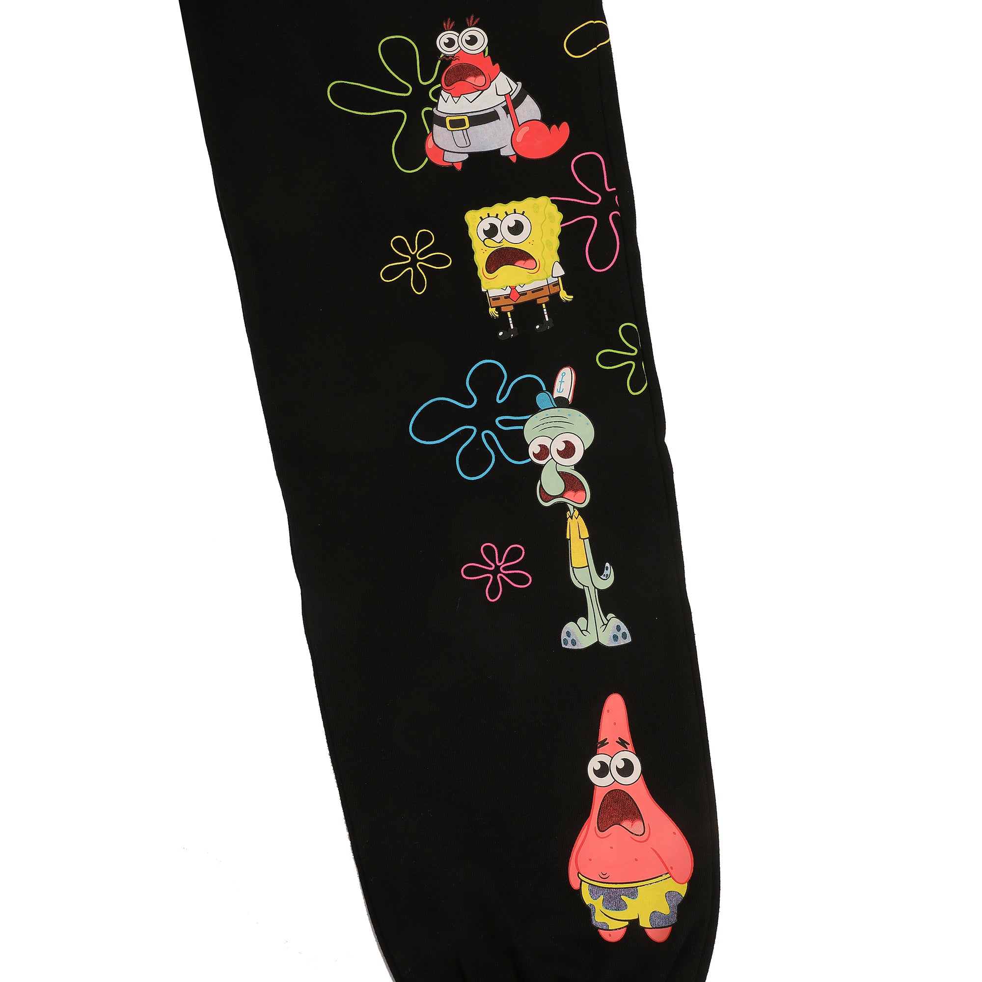 Spongebob Squarepants Bikini Bottom 1991 Men's Black Joggers