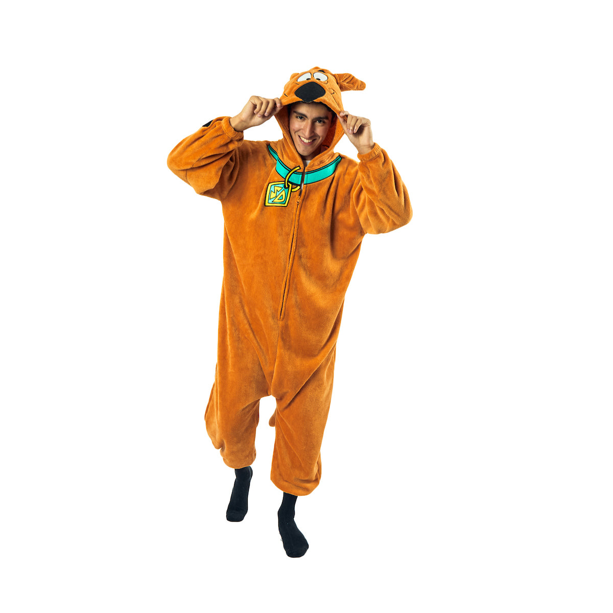 Scooby Doo Adult Onesie Costume Kigurumi Union Suit With Hood