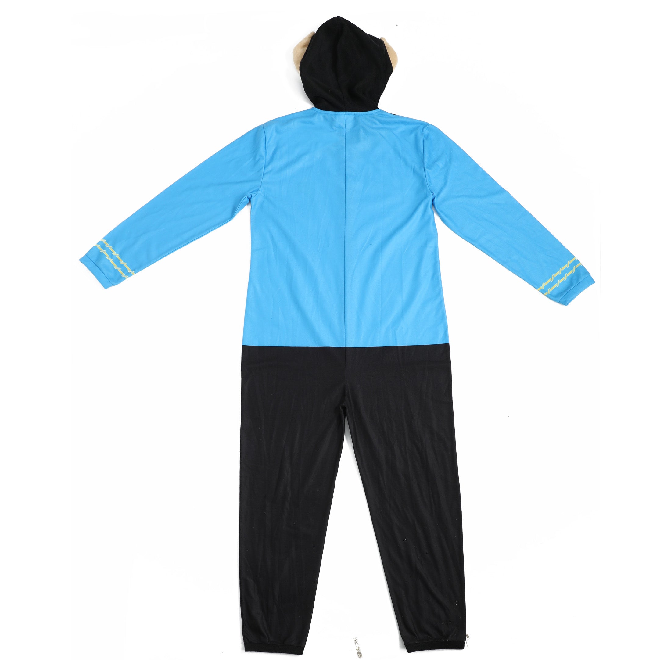 Star Trek Spock Uniform Men's Onesie Cosplay Union Suit With Hood