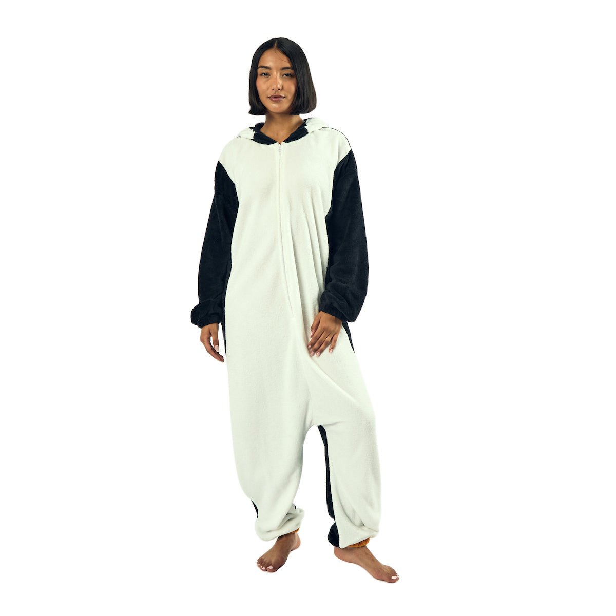 Penguin Adult Hooded Kigurumi Onesie Costume Union Suit