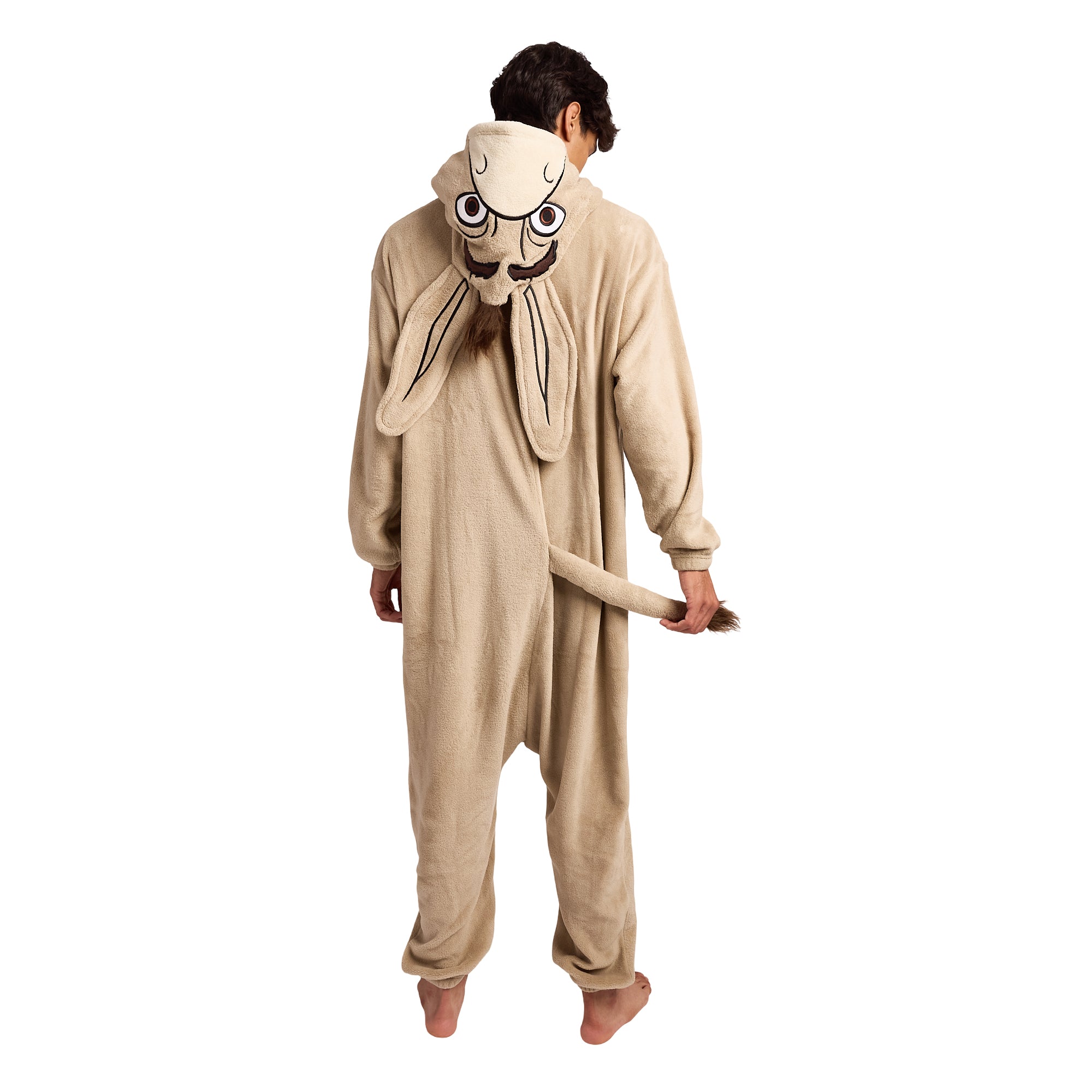 Shrek Donkey Adult Long Sleeve Hooded Kigurumi Cosplay Onesie Costume Suit
