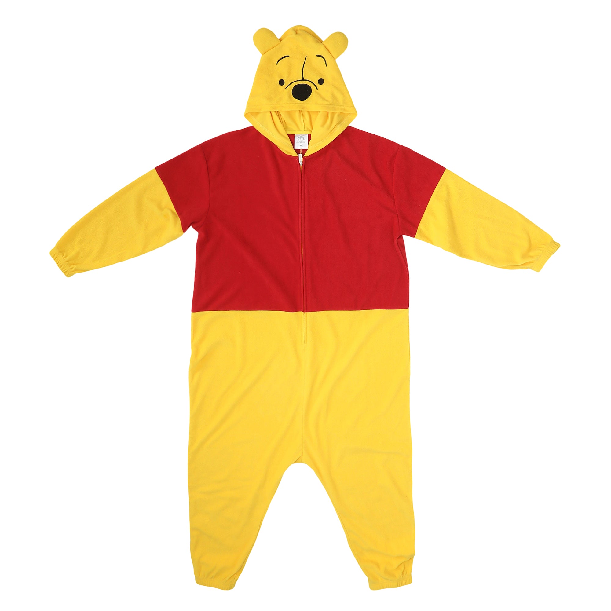Winnie The Pooh Adult Long Sleeve Hooded Kigurumi Cosplay Onesie Costume Suit