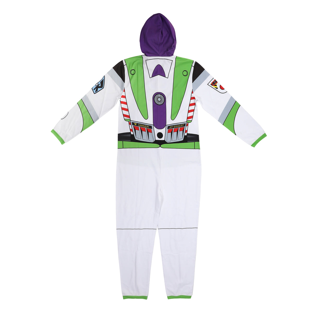 Toy Story Buzz Lightyear Adult Long Sleeve Hooded Cosplay Onesie Costume Union Suit