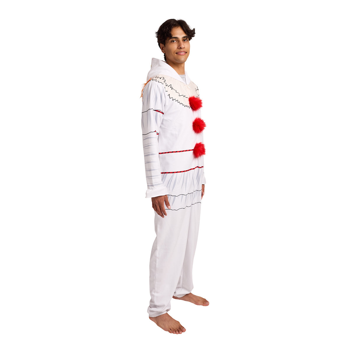 IT Chapter 2 Movie (2019) Pennywise Adult Cosplay Union Suit With Hood