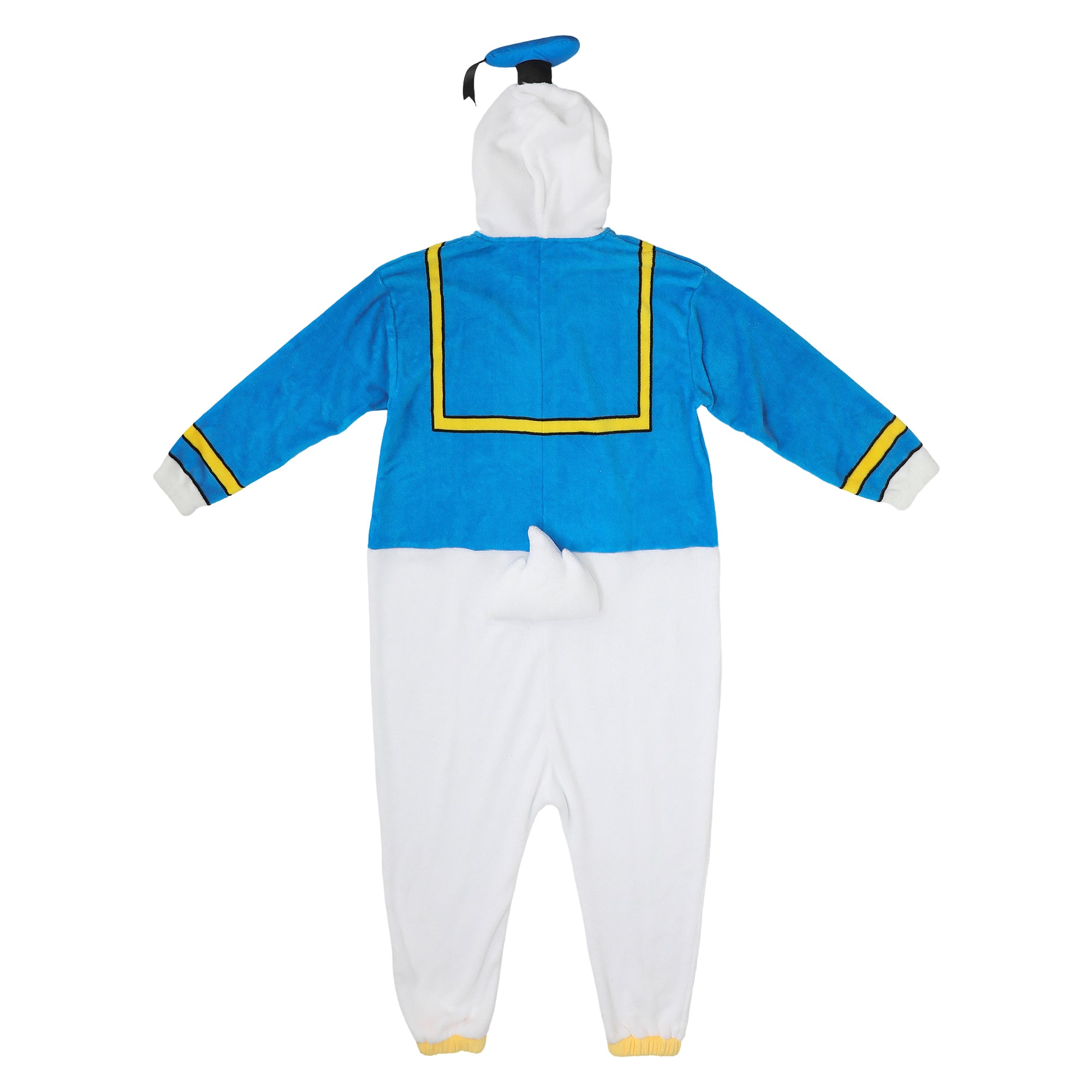Disney Donald Duck Adult Long Sleeve Hooded Kirgumi Onesie Costume Cosplay Suit