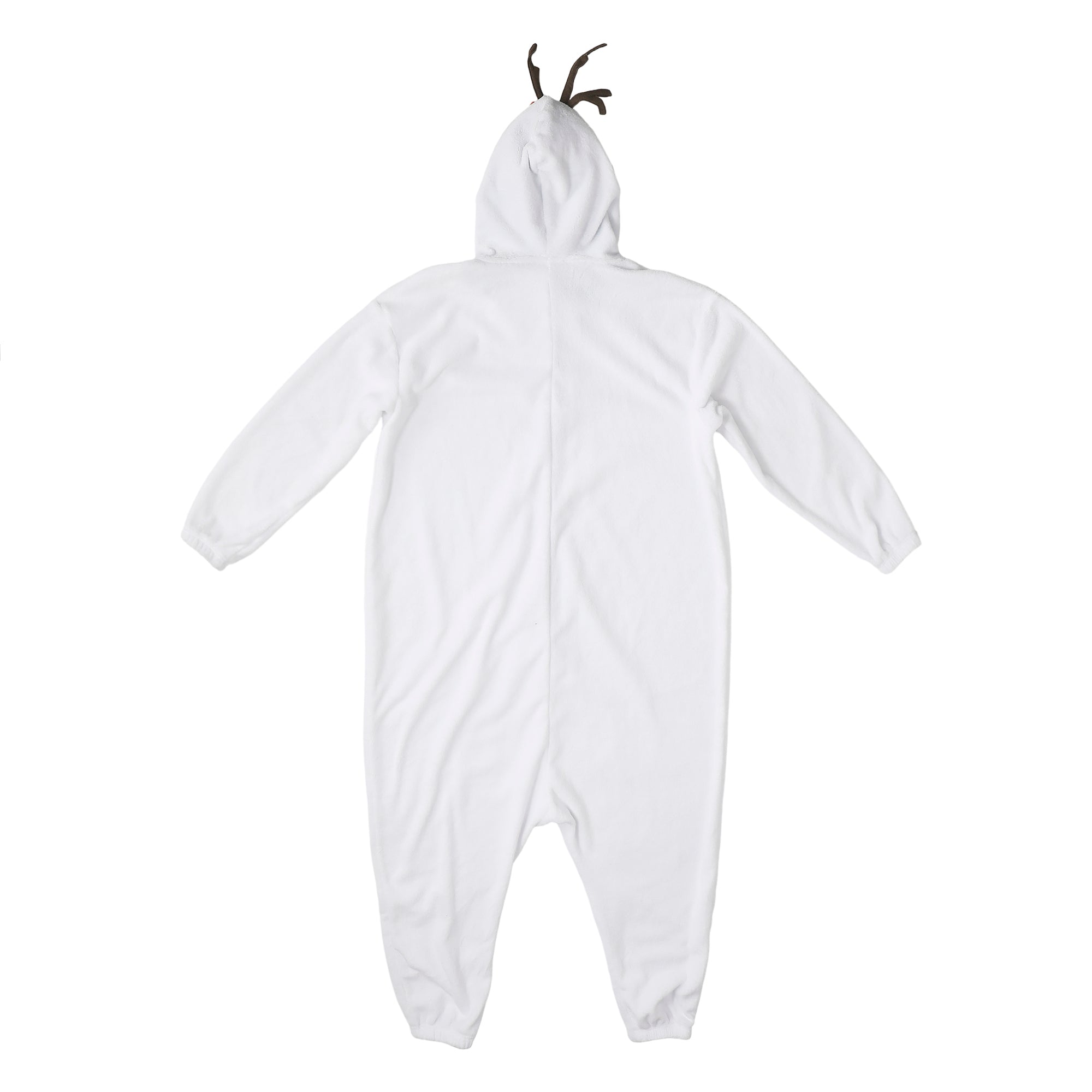Frozen Olaf Adult White Long Sleeve Hooded Kigurumi Onesie Costume Cosplay Suit