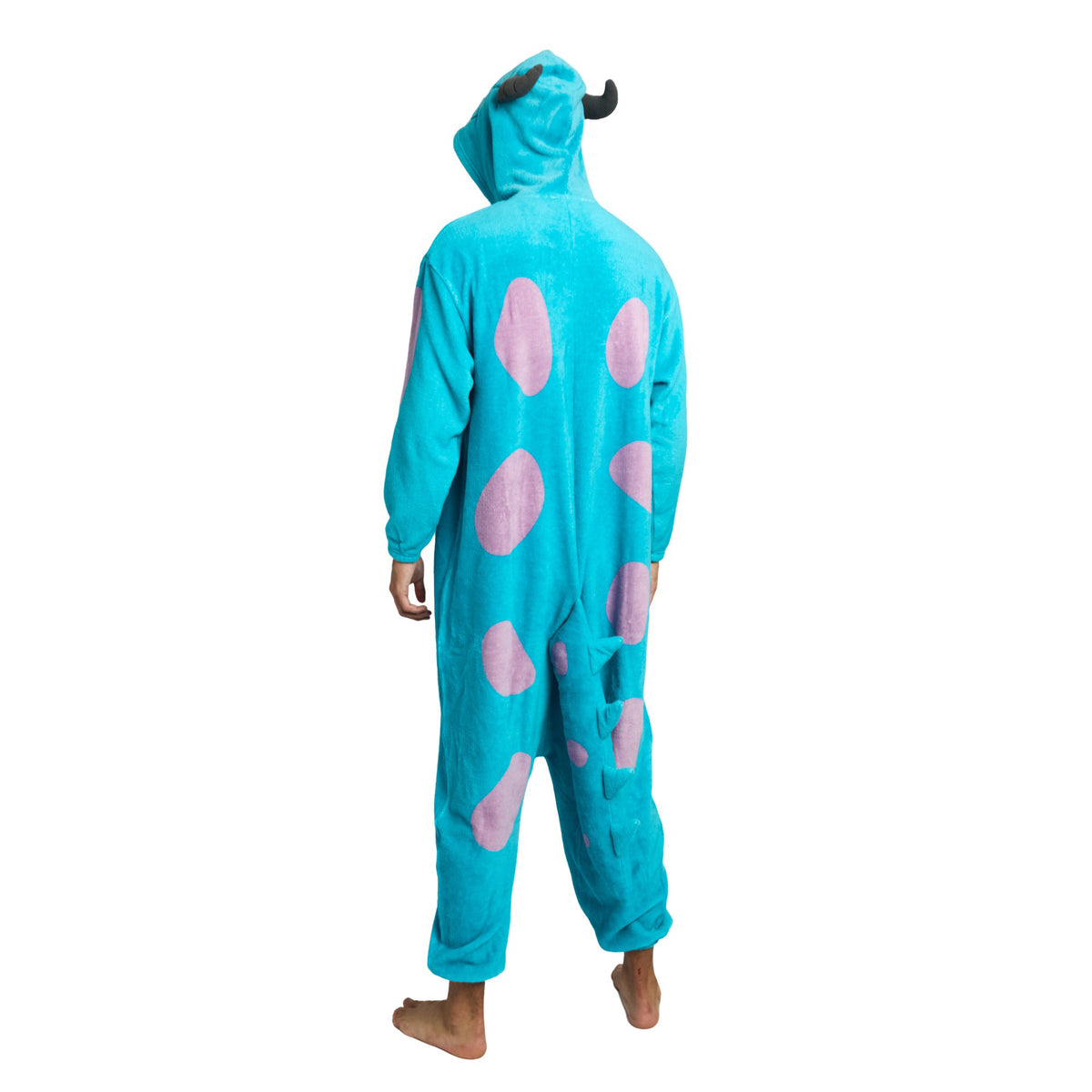 Monsters, Inc. Sully Adult Blue Long Sleeve Hooded Kigurumi Cosplay Suit