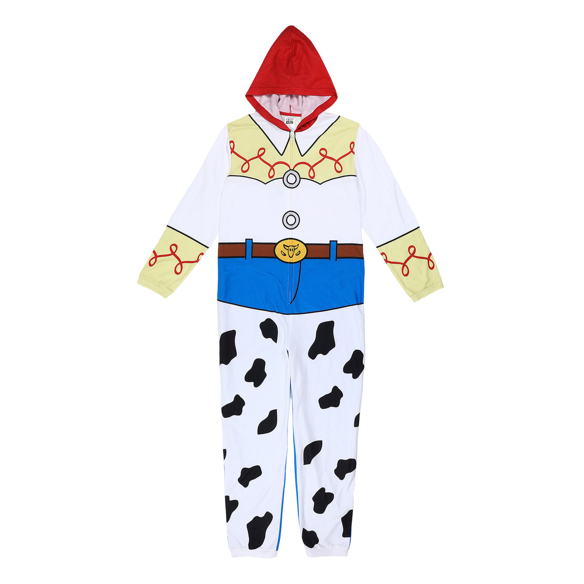 Toy Story Cowgirl Jessie Cosplay Union Suit With Cuffs And Hood
