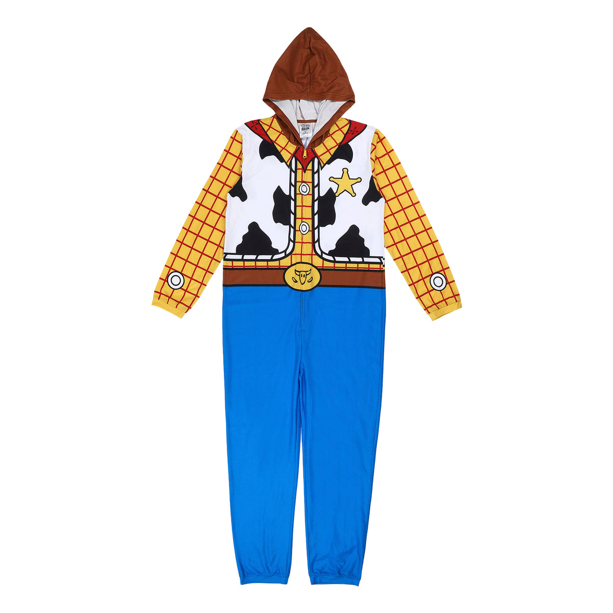 Toy Story Woody the Cowboy Men's Cosplay Union Suit With Cuffs And Hood