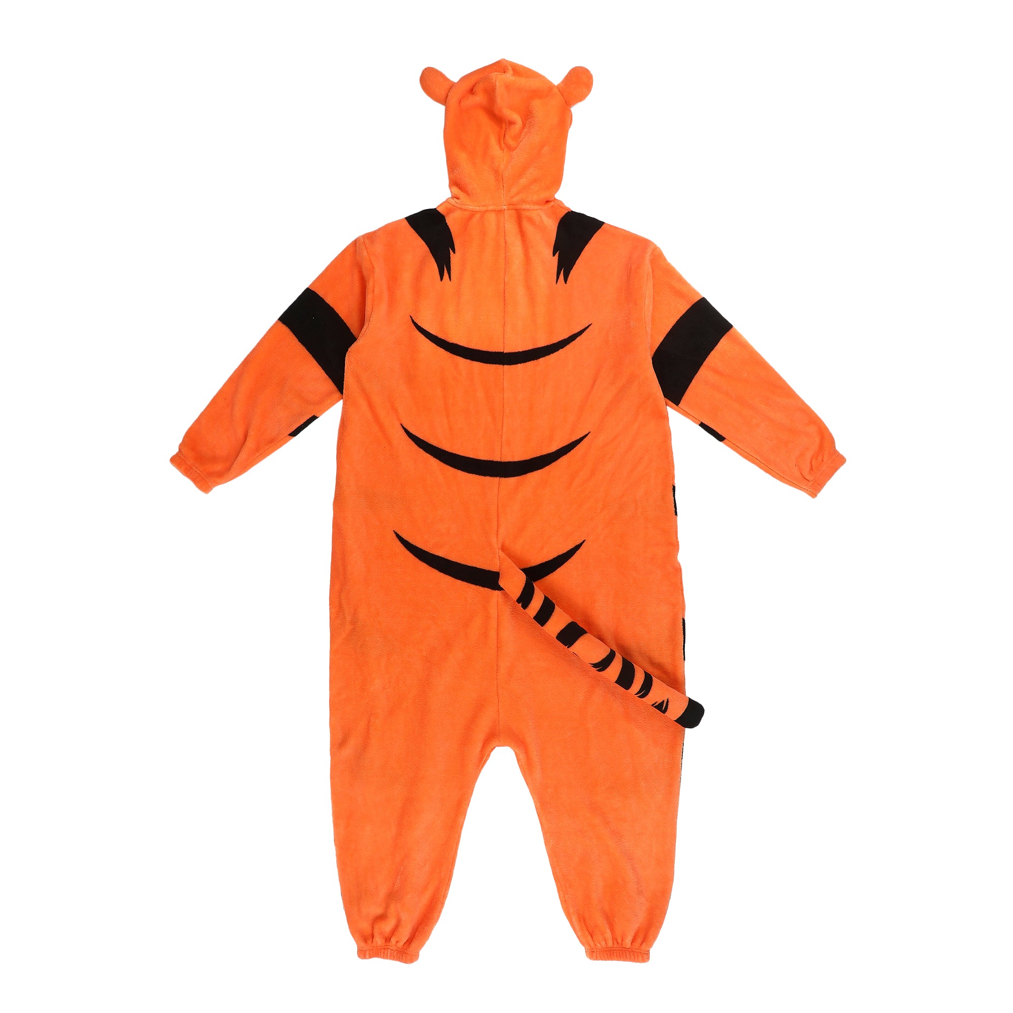 Winnie The Pooh Tigger Adult Long Sleeve Hooded Kigurumi Cosplay Suit