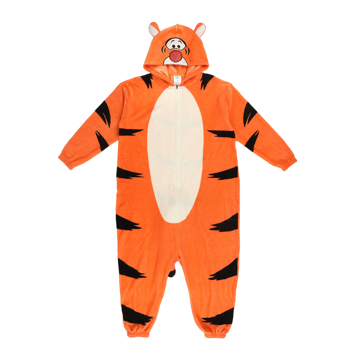 Winnie The Pooh Tigger Adult Long Sleeve Hooded Kigurumi Cosplay Suit