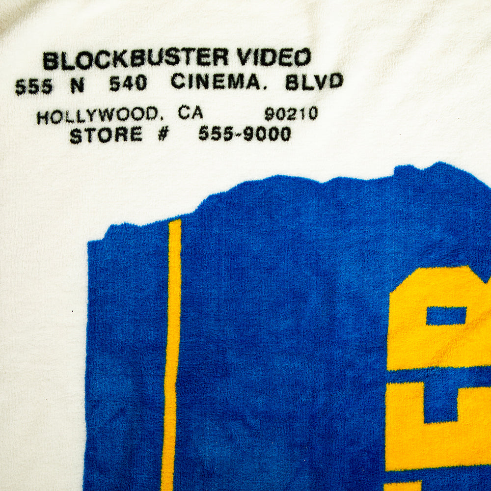Blockbuster Fleece Throw Blanket