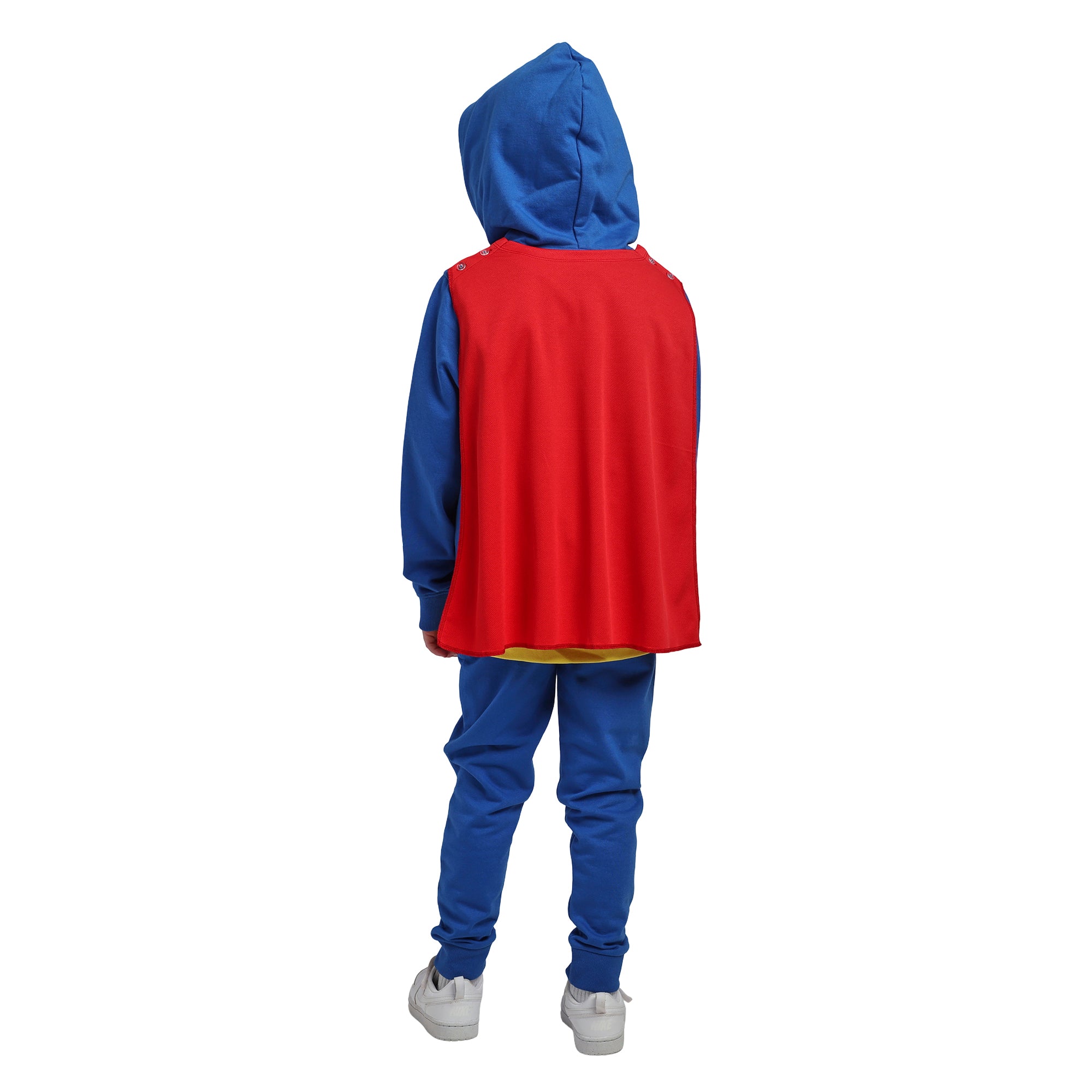 Superman Suit Boy’s 2-Pack Cosplay Zip Front Hoodie & Joggers Set