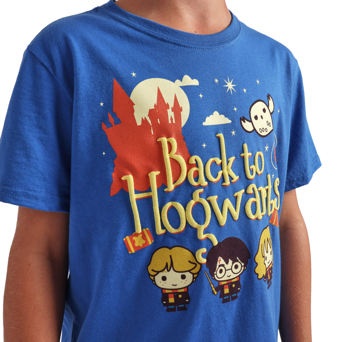 Harry Potter Chibi 3 Pack Tees for Kids in Heather Grey