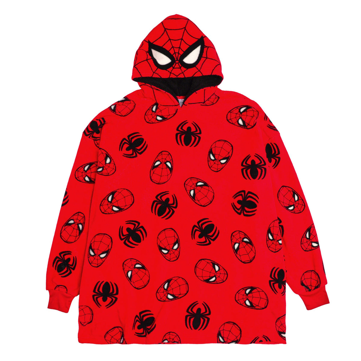 Marvel Comics Spidey AOP Oversized Sleep Hoodie for Adults-One Size