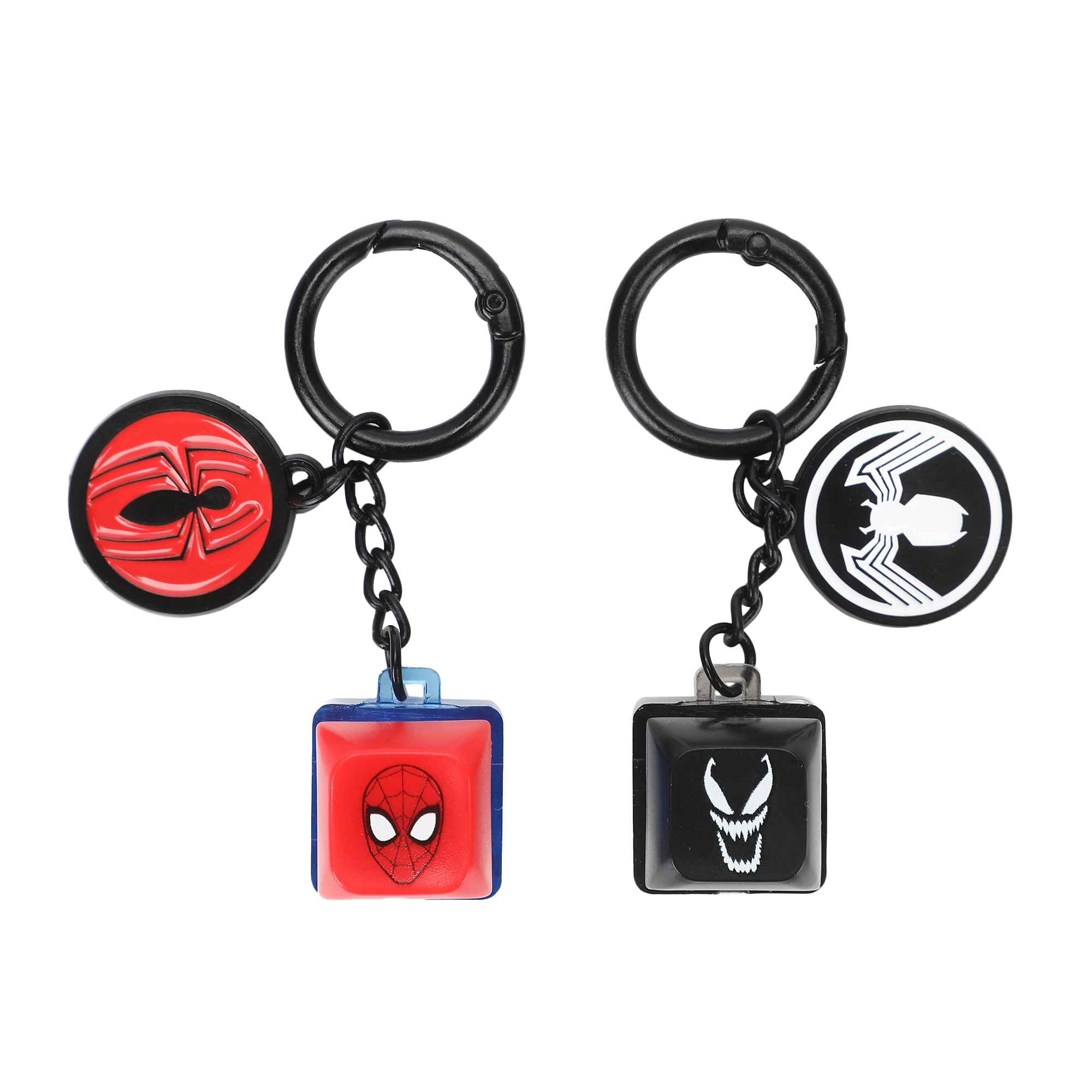 Spider-Man Classic Venom & Spider-Man 2-Piece Keychain Set
