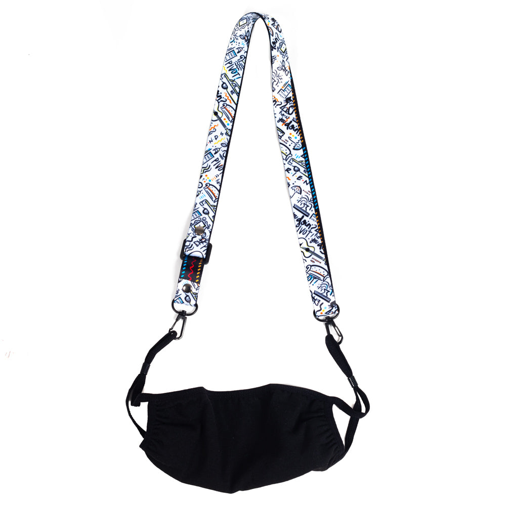 Friends Mask Lanyard Printed Mask Holder