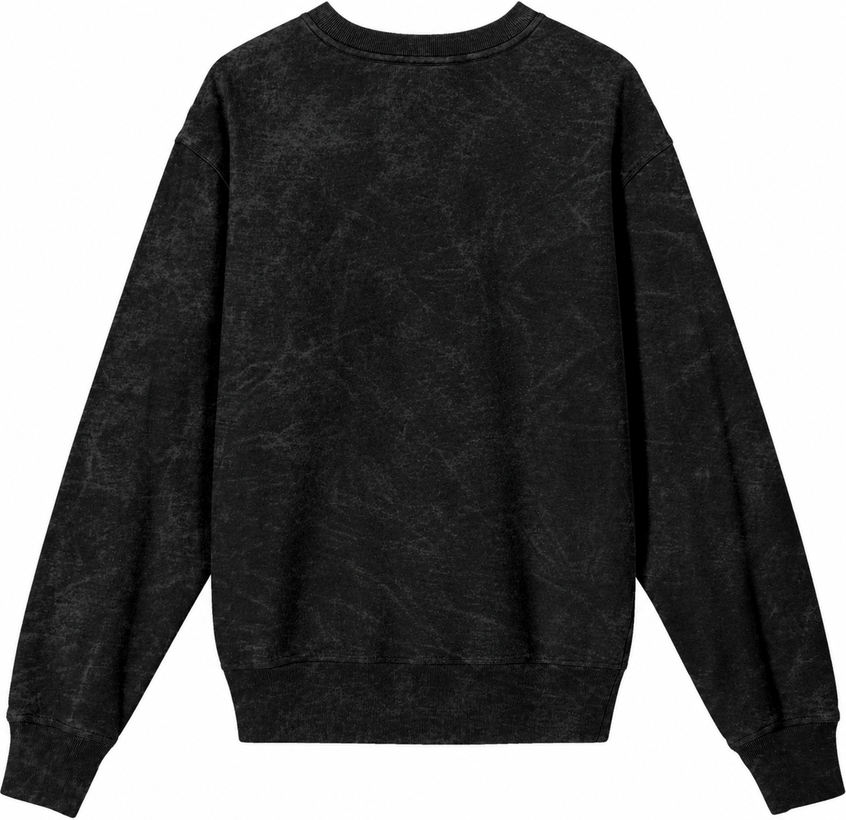 Wildwood Key Poster Art Sweatshirt Black Mineral Wash