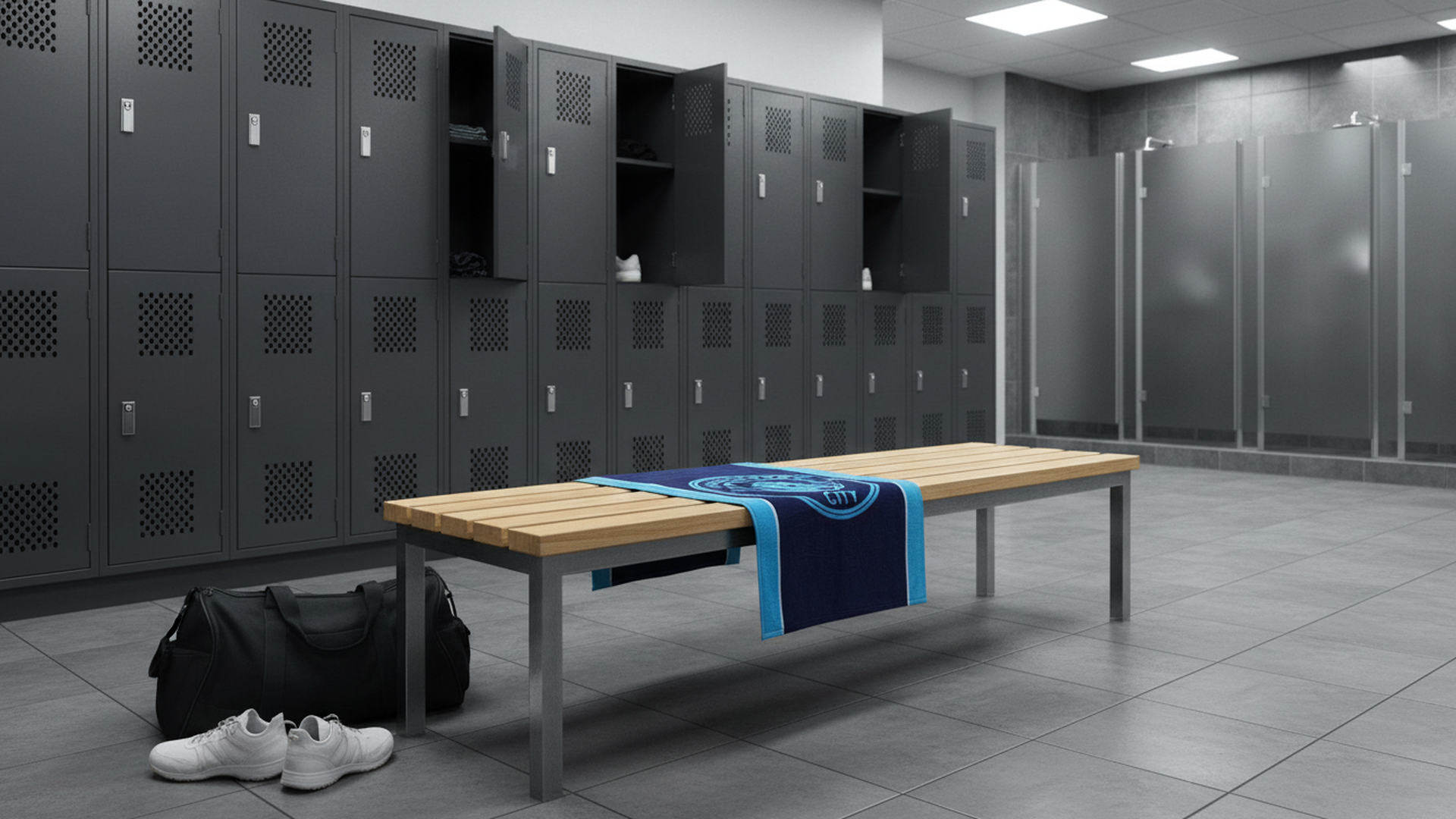 Manchester City FC Character World Official Towel (30 x 60 Inches)