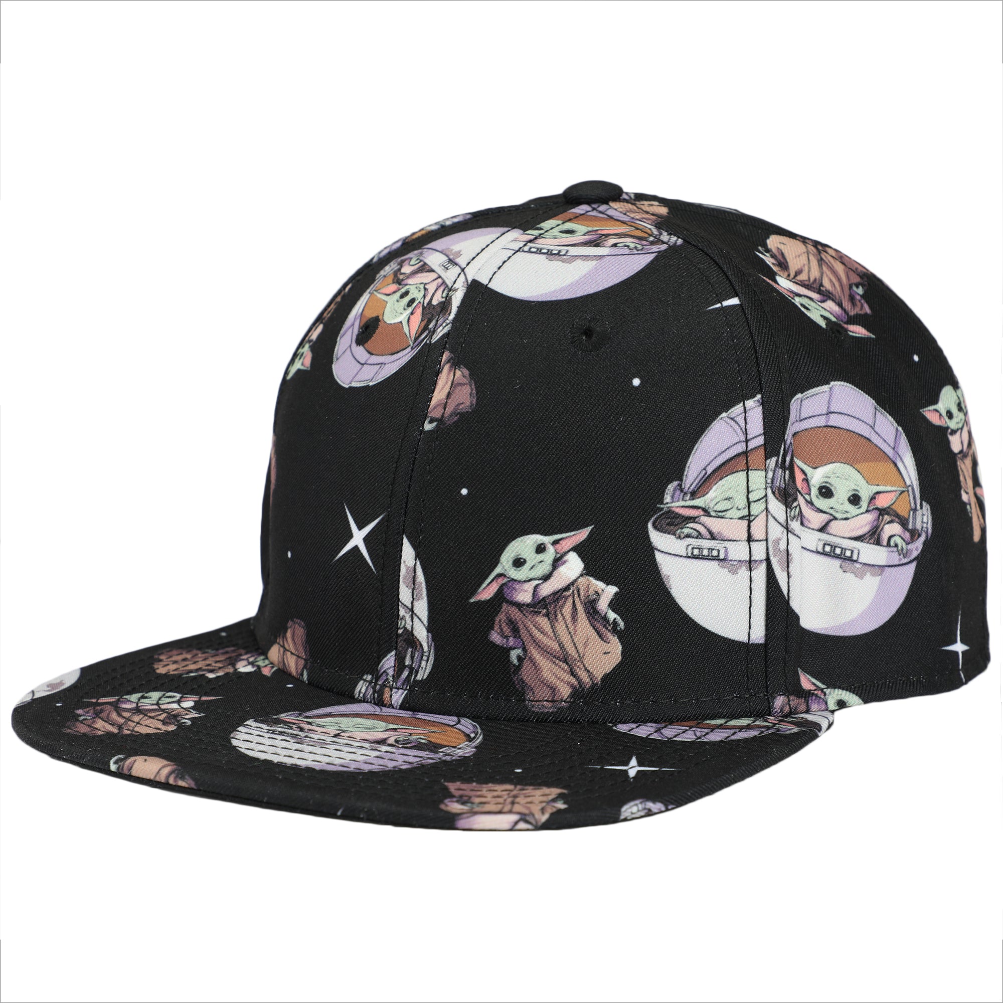Star Wars Grogu All Over Print Snapback Hat