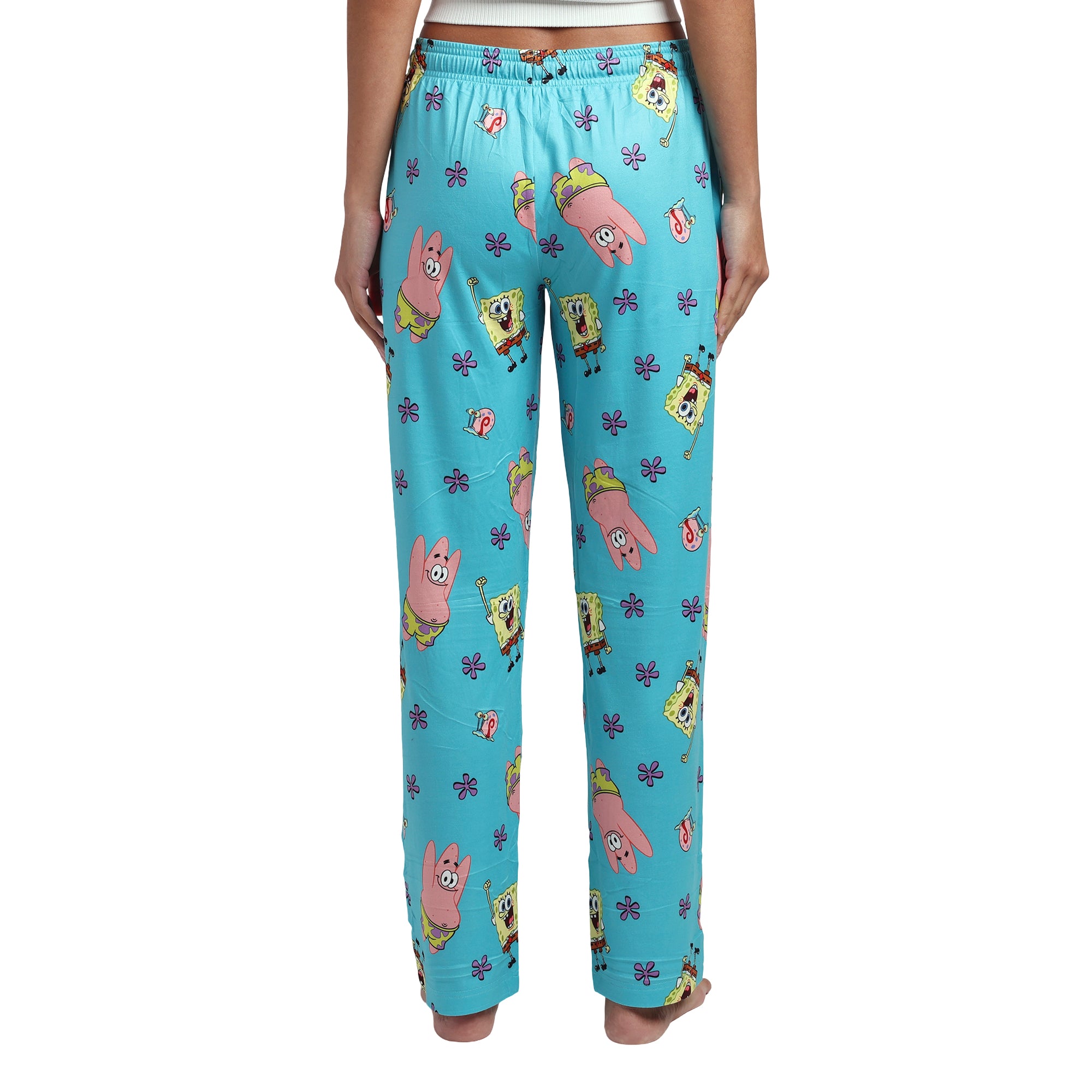Spongebob Squarepants And Patrick All-Over Print Women's Sleep Pajama Pants