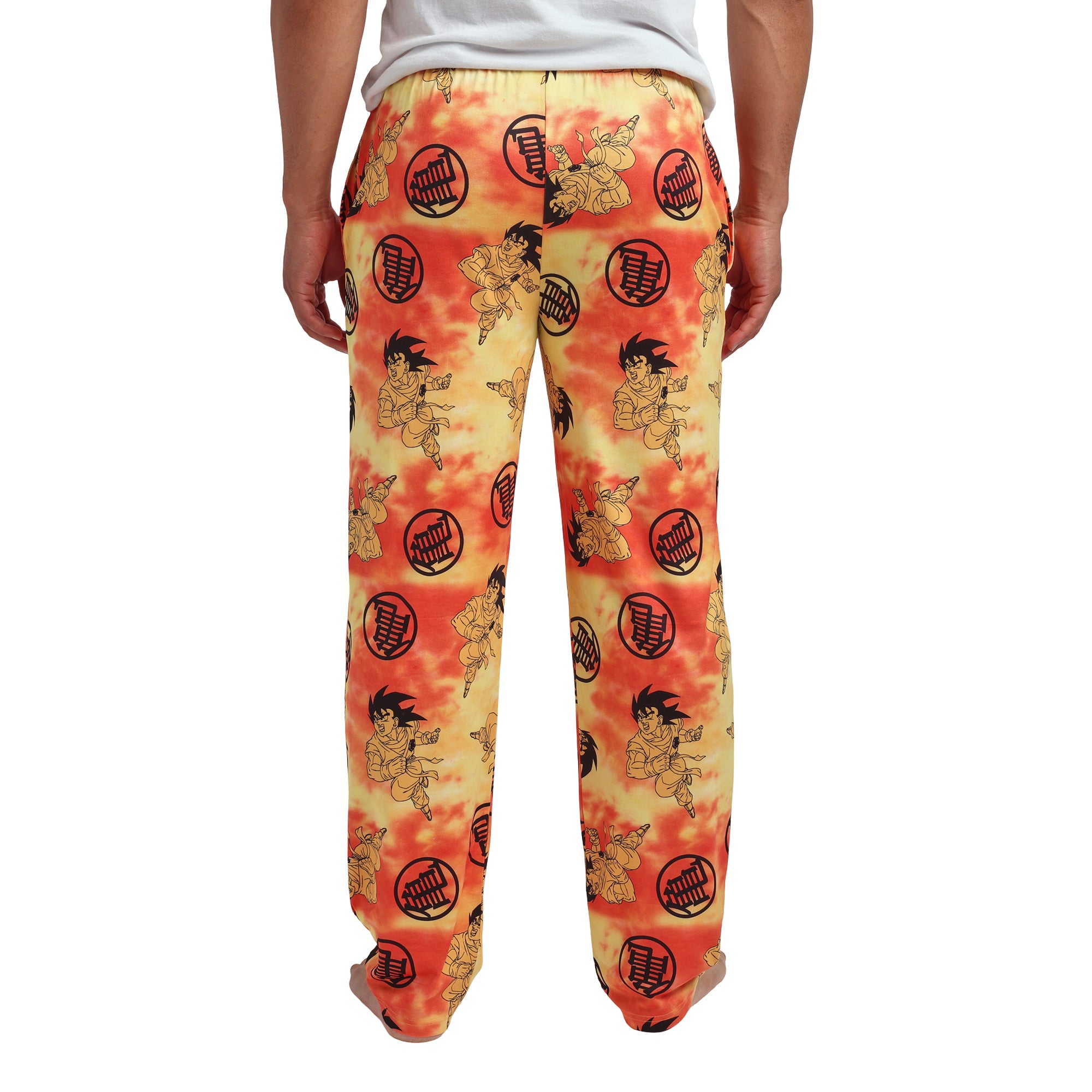 Dragon Ball Z Son Goku All-Over Print Men's Sleep Pajama Pants