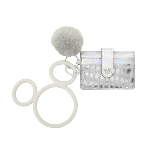 Disney Mickey Mouse Gray 4" Wristlet Wallet
