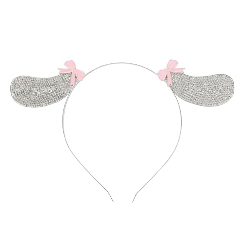Cinnamoroll 3D Character Ears White Glitzy Cosplay Headband